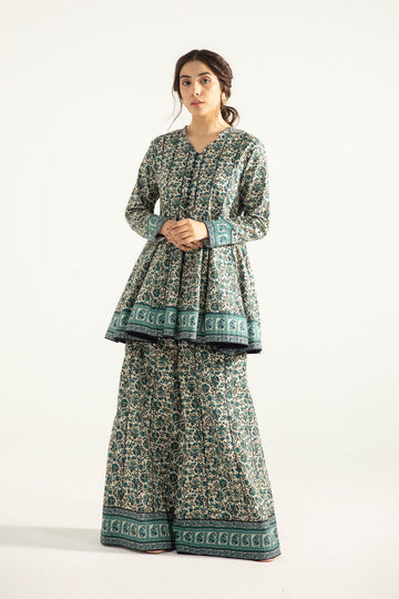 Sapphire U1 DY22V5 2  Printed Cotton Shirt Intermix Collection 2022 Online Shopping